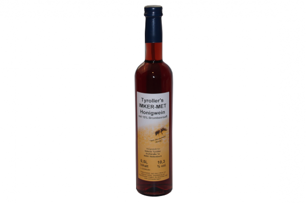 MET Honigwein mit 15% Brombeersaft